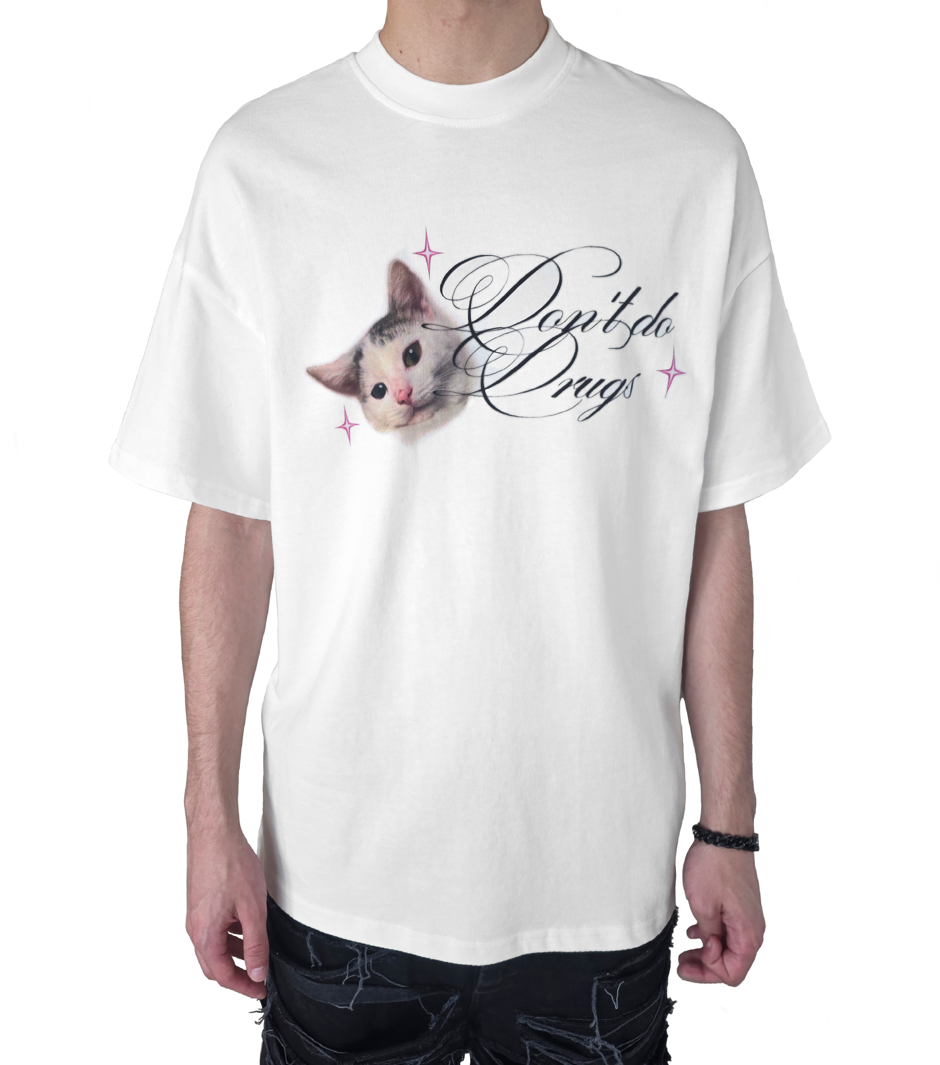 ‘DON’T DO DRUGS’ OVERSIZED TEE